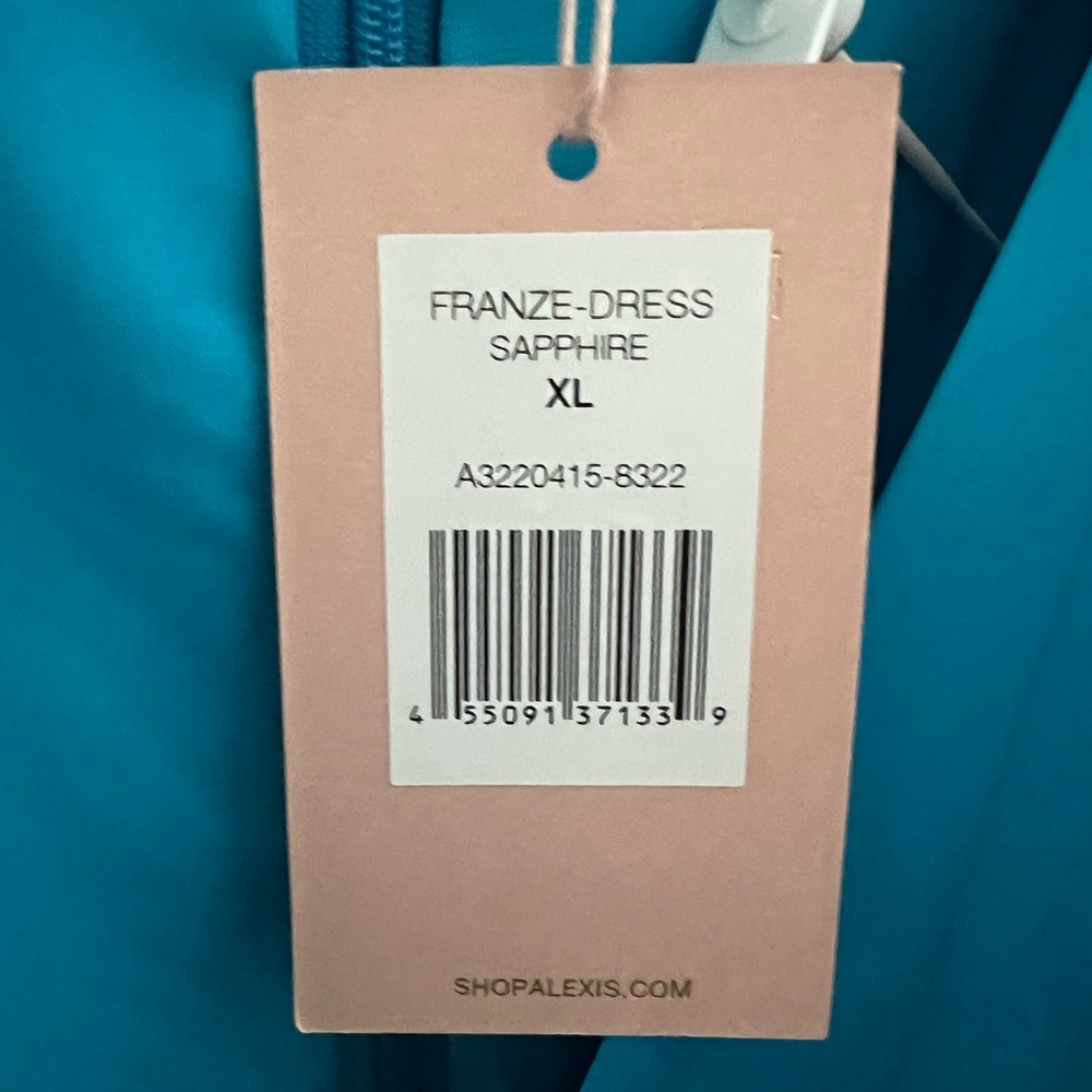 Designer Alexis, Teal Blue Kaftan, Brand New (Never Worn) with Tags - Size XL